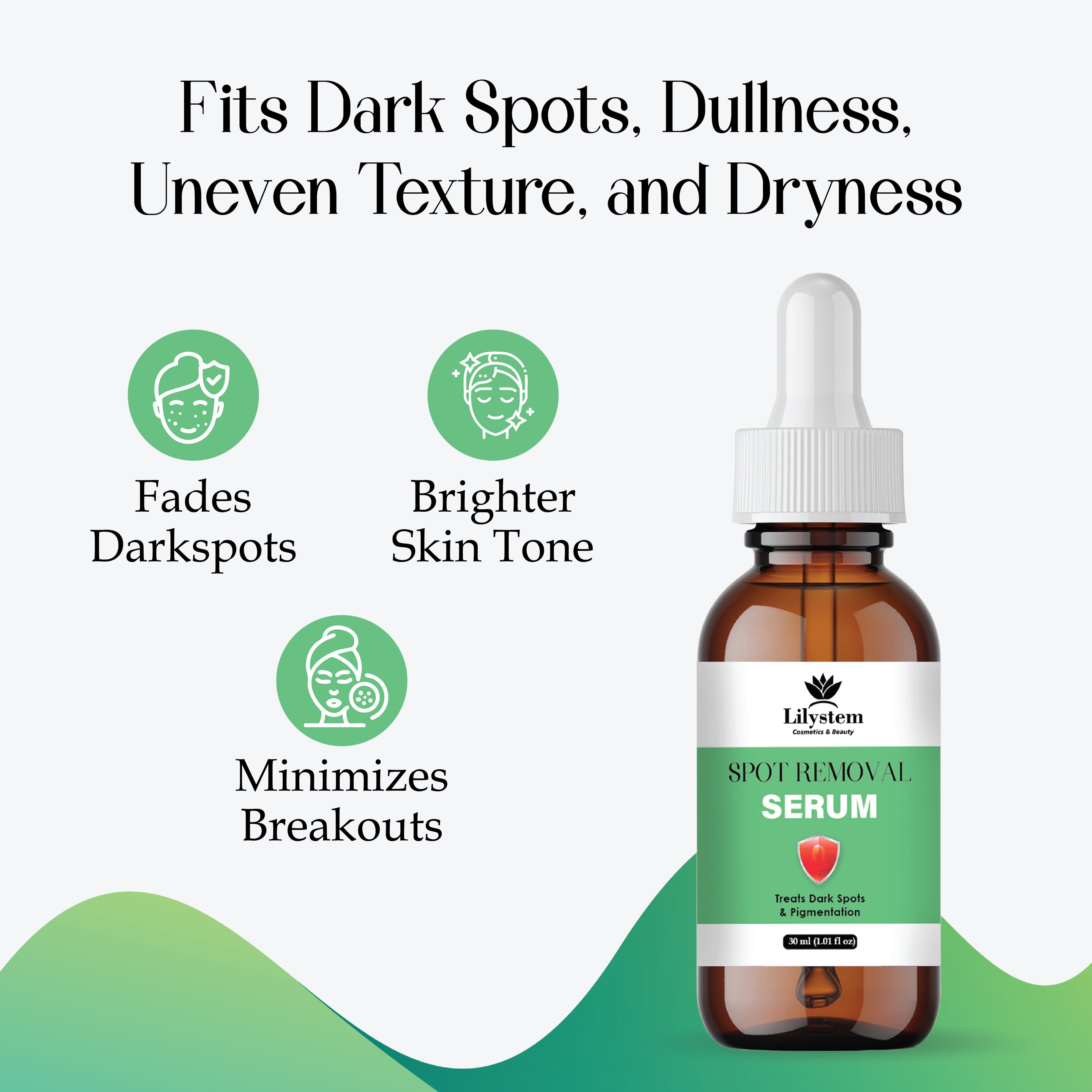 Dark Spot Remover for Face – Hyperpigmentation Serum with Niacinamide & Vitamin C – Acne Scar, Sun Spot & Melasma Treatment